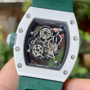 ĐỒNG HỒ NAM RICHARD MILLE RM055 REPLICA 1:1 NHÀ MÁY KV CERAMIC MÀU XANH 45MM 4 ĐỒNG HỒ NAM RICHARD MILLE RM055 REPLICA 1:1 NHÀ MÁY KV CERAMIC MÀU XANH 45MM