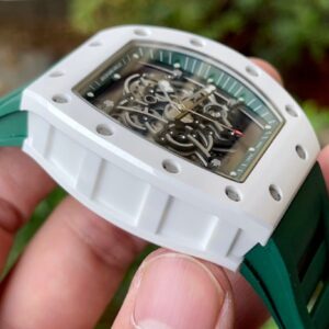 ĐỒNG HỒ NAM RICHARD MILLE RM055 REPLICA 1:1 NHÀ MÁY KV CERAMIC MÀU XANH 45MM 3 ĐỒNG HỒ NAM RICHARD MILLE RM055 REPLICA 1:1 NHÀ MÁY KV CERAMIC MÀU XANH 45MM