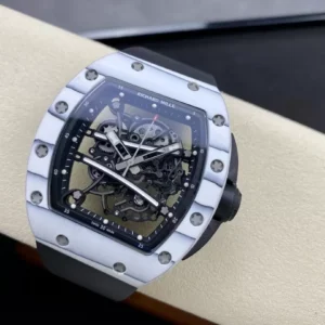 ĐỒNG HỒ NAM RICHARD MILLE RM61-01 REP 11 NHÀ MÁY RM VỎ CARBON TRẮNG 42MM 1 ĐỒNG HỒ NAM RICHARD MILLE RM61-01 REP 11 NHÀ MÁY RM VỎ CARBON TRẮNG 42MM