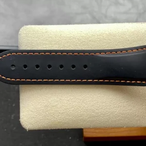 OMEGA SEAMASTER LUXURY REPLICA WATCHES ORANGE BEZEL AND HOURS RUBBER STRAP VS FACTORY 45.5MM 6 ĐỒNG HỒ NAM OMEGA SEAMASTER FAKE CAO CẤP NHÀ MÁY VS CỌC SỐ KẾT HỢP 45.5MM