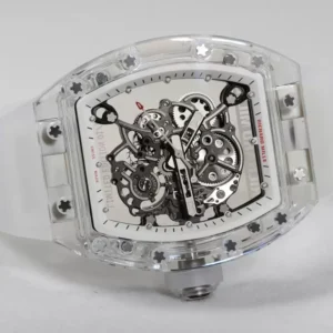 ĐỒNG HỒ NAM RICHARD MILLE RM055 REPLICA NHÀ MÁY RM DÂY CAO SU TRẮNG 42MM 2 ĐỒNG HỒ NAM RICHARD MILLE RM055 REPLICA NHÀ MÁY RM DÂY CAO SU TRẮNG 42MM
