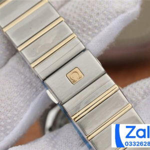 ĐỒNG HỒ NAM OMEGA CONSTELLATION FAKE 11 NHÀ MÁY 3S MẶT TRẮNG ĐÍNH ĐÁ 38MM 5 ĐỒNG HỒ NAM OMEGA CONSTELLATION FAKE 11 NHÀ MÁY 3S MẶT TRẮNG ĐÍNH ĐÁ 38MM