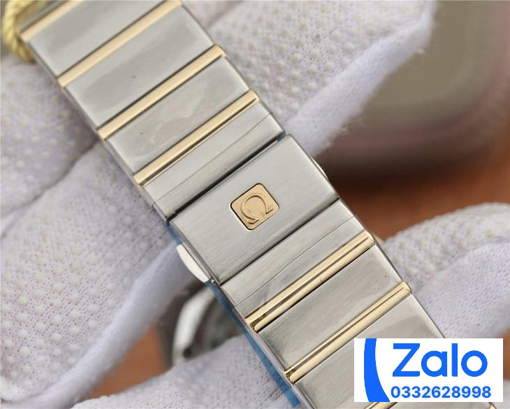 ĐỒNG HỒ NAM OMEGA CONSTELLATION FAKE 11 NHÀ MÁY 3S MẶT TRẮNG ĐÍNH ĐÁ 38MM ĐỒNG HỒ NAM OMEGA CONSTELLATION FAKE 11 NHÀ MÁY 3S MẶT TRẮNG ĐÍNH ĐÁ 38MM
