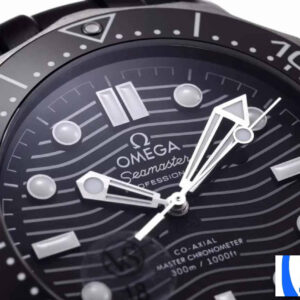 ĐỒNG HỒ NAM OMEGA SEAMASTER FAKE CAO CẤP NHÀ MÁY OM DÂY CAO SU ĐEN 45MM 1 ĐỒNG HỒ NAM OMEGA SEAMASTER FAKE CAO CẤP NHÀ MÁY OM DÂY CAO SU ĐEN 45MM