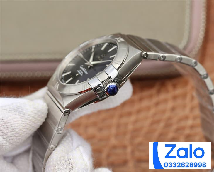 ĐỒNG HỒ NAM OMEGA CONSTELLATION FAKE 1:1 NHÀ MÁY 3S MẶT SỐ ĐEN 38MM ĐỒNG HỒ NAM OMEGA CONSTELLATION FAKE 1:1 NHÀ MÁY 3S MẶT SỐ ĐEN 38MM