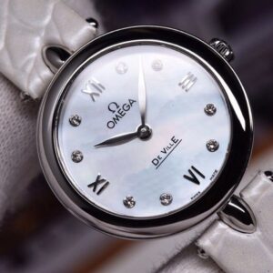 ĐỒNG HỒ NỮ OMEGA DE VILLE FAKE 1:1 NHÀ MÁY 3S THIẾT KỀ MẶT SỐ TRÒN 27MM 1 ĐỒNG HỒ NỮ OMEGA DE VILLE FAKE 1:1 NHÀ MÁY 3S THIẾT KỀ MẶT SỐ TRÒN 27MM