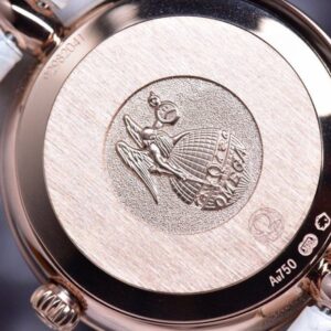 ĐỒNG HỒ NỮ OMEGA DE VILLE SUPER FAKE NHÀ MÁY 3S FACTORY DÂY DA 27MM 4 ĐỒNG HỒ NỮ OMEGA DE VILLE SUPER FAKE NHÀ MÁY 3S FACTORY DÂY DA 27MM