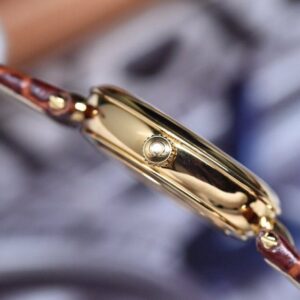 ĐỒNG HỒ NỮ OMEGA DE VILLE FAKE 11 NHÀ MÁY 3S FACTORY DÂY DA NÂU 27MM 3 ĐỒNG HỒ NỮ OMEGA DE VILLE FAKE 11 NHÀ MÁY 3S FACTORY DÂY DA NÂU 27MM