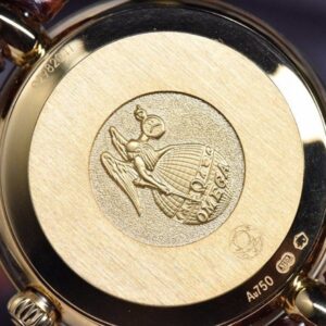 ĐỒNG HỒ NỮ OMEGA DE VILLE FAKE 11 NHÀ MÁY 3S FACTORY DÂY DA NÂU 27MM 4 ĐỒNG HỒ NỮ OMEGA DE VILLE FAKE 11 NHÀ MÁY 3S FACTORY DÂY DA NÂU 27MM