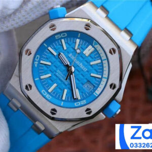 ĐỒNG HỒ NAM AUDEMARS PIGUET ROYAL OAK 15710 FAKE DÂY CAO SU XANH 42MM 1 ĐỒNG HỒ NAM AUDEMARS PIGUET ROYAL OAK 15710 FAKE DÂY CAO SU XANH 42MM