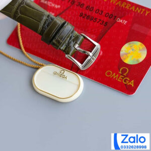 ĐỒNG HỒ NỮ OMEGA DE VILLE FAKE 11 NHÀ MÁY WWF FACTORY DÂY DA XANH 36MM 5 ĐỒNG HỒ NỮ OMEGA DE VILLE FAKE 11 NHÀ MÁY WWF FACTORY DÂY DA XANH 36MM