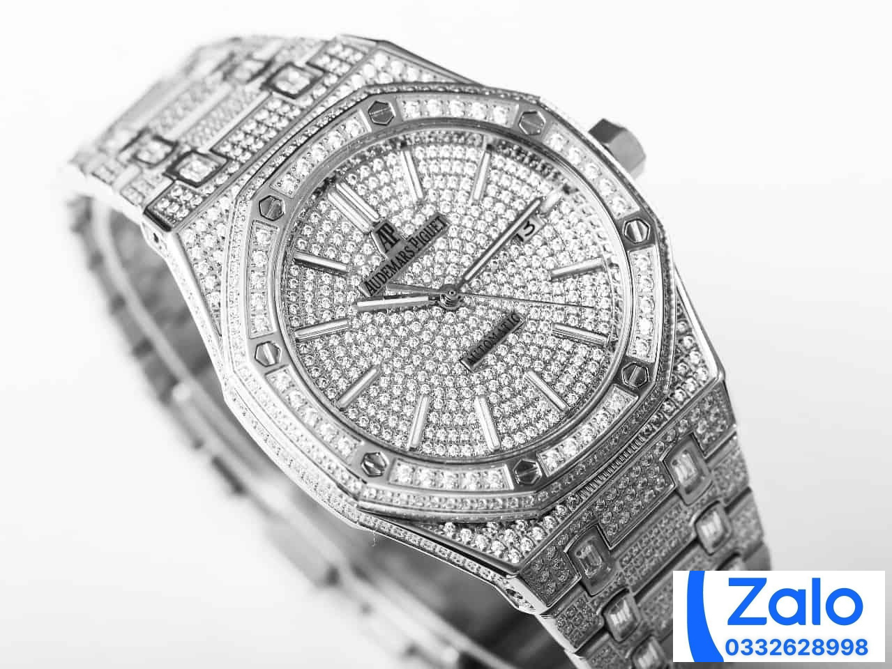 ĐỒNG HỒ NAM AUDEMARS PIGUET ROYAL OAK 15452 REPLICA 11 NHÀ MÁY TZ TRẮNG 41MM ĐỒNG HỒ NAM AUDEMARS PIGUET ROYAL OAK 15452 REPLICA 11 NHÀ MÁY TZ TRẮNG 41MM