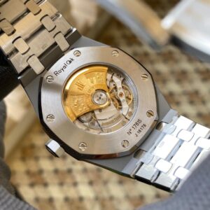 AUDEMARS PIGUET BEST COPIES WATCHES ROYAL OAK APS FACTORY WHITE DIAL 41MM 4 ĐỒNG HỒ AUDEMARS PIGUET ROYAL OAK REPLICA 1:1 NHÀ MÁY APS MẶT TRẮNG 41MM