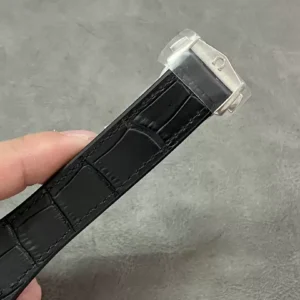 OMEGA CONSTELLATION LUXURY IMITATION WATCHES BLACK BEZEL LEATHER STRAP WHITE DIAL SBF FACTORY 41MM 5 ĐỒNG HỒ NAM OMEGA CONSTELLATION REPLCIA CAO CẤP NHÀ MÁY SBF FACTORY 41MM