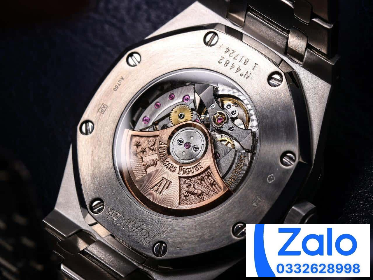 ĐỒNG HỒ NAM AUDEMARS PIGUET ROYAL OAK 15452 REPLICA 11 ĐÍNH ĐÁ TRẮNG 41MM ĐỒNG HỒ NAM AUDEMARS PIGUET ROYAL OAK 15452 REPLICA 11 ĐÍNH ĐÁ TRẮNG 41MM