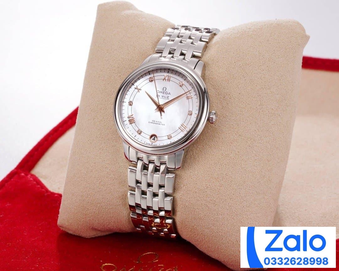 ĐỒNG HỒ NỮ OMEGA DE VILLE FAKE 11 NHÀ MÁY UVS FACTORY VÀNG HỒNG 32.7MM ĐỒNG HỒ NỮ OMEGA DE VILLE FAKE 11 NHÀ MÁY UVS FACTORY VÀNG HỒNG 32.7MM