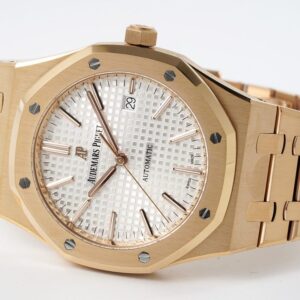 ĐỒNG HỒ AUDEMARS PIGUET ROYAL OAK 15400OR REPLICA 1:1 NHÀ MÁY ZF DÂY THÉP 41MM 2 ĐỒNG HỒ AUDEMARS PIGUET ROYAL OAK 15400OR REPLICA 1:1 NHÀ MÁY ZF DÂY THÉP 41MM