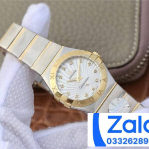 ĐỒNG HỒ NỮ OMEGA CONSTELLATION FAKE 11 NHÀ MÁY 3S NIỀNG VÀNG 27MM 1 ĐỒNG HỒ NỮ OMEGA CONSTELLATION FAKE 11 NHÀ MÁY 3S NIỀNG VÀNG 27MM