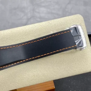 OMEGA SEAMASTER LUXURY REPLICA WATCHES ORANGE BEZEL AND HOURS RUBBER STRAP VS FACTORY 45.5MM 5 ĐỒNG HỒ NAM OMEGA SEAMASTER FAKE CAO CẤP NHÀ MÁY VS CỌC SỐ KẾT HỢP 45.5MM