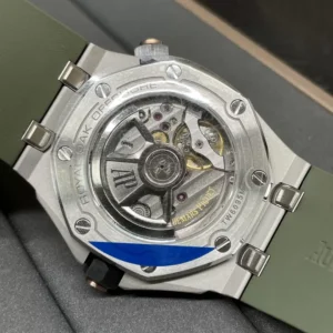 ĐỒNG HỒ AUDEMARS PIGUET ROYAL OAK OFFSHORE REP 1:1 NHÀ MÁY APS GREEN 42MM 4 ĐỒNG HỒ AUDEMARS PIGUET ROYAL OAK OFFSHORE REP 1:1 NHÀ MÁY APS GREEN 42MM
