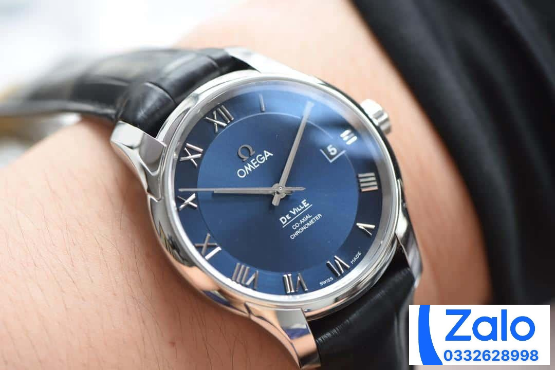 ĐỒNG HỒ NAM OMEGA DE VILLE SUPER FAKE NHÀ MÁY VS CỌC SỐ LA MÃ 41MM ĐỒNG HỒ NAM OMEGA DE VILLE SUPER FAKE NHÀ MÁY VS CỌC SỐ LA MÃ 41MM