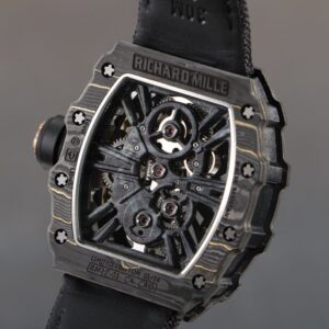 ĐỒNG HỒ NAM RICHARD MILLE RM12-01 REPLICA 11 DÂY VẢI MÀU ĐEN 44MM 4 ĐỒNG HỒ NAM RICHARD MILLE RM12-01 REPLICA 11 DÂY VẢI MÀU ĐEN 44MM