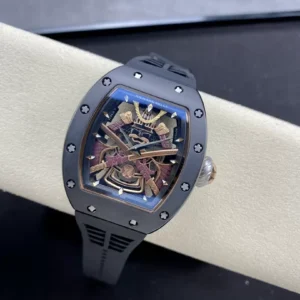 ĐỒNG HỒ NAM RICHARD MILLE RM47 REPLICA 11 NHÀ MÁY Z SAMURAI ĐEN 42.7MM 1 ĐỒNG HỒ NAM RICHARD MILLE RM47 REPLICA 11 NHÀ MÁY Z SAMURAI ĐEN 42.7MM