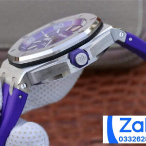 AUDEMARS PIGUET REPLICA WATCHES ROYAL OAK 15710 PURPLE 42MM 2 ĐỒNG HỒ NAM AUDEMARS PIGUET ROYAL OAK 15710 SUPER FAKE MÀU TÍM 42MM