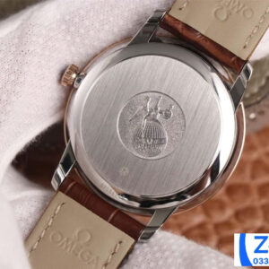ĐỒNG HỒ NAM OMEGA DE VILLE FAKE 1:1 NHÀ MÁY AZ FACTORY DÂY DA MẶT NÂU 40MM 4 ĐỒNG HỒ NAM OMEGA DE VILLE FAKE 1:1 NHÀ MÁY AZ FACTORY DÂY DA MẶT NÂU 40MM