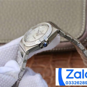 ĐỒNG HỒ NỮ OMEGA CONSTELLATION FAKE 1:1 NHÀ MÁY 3S NIỀNG ĐÍNH ĐÁ 27MM 2 ĐỒNG HỒ NỮ OMEGA CONSTELLATION FAKE 1:1 NHÀ MÁY 3S NIỀNG ĐÍNH ĐÁ 27MM