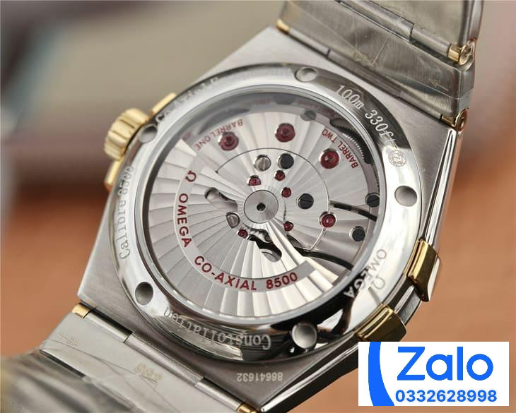 ĐỒNG HỒ NAM OMEGA CONSTELLATION FAKE 11 NHÀ MÁY 3S MẶT TRẮNG ĐÍNH ĐÁ 38MM ĐỒNG HỒ NAM OMEGA CONSTELLATION FAKE 11 NHÀ MÁY 3S MẶT TRẮNG ĐÍNH ĐÁ 38MM