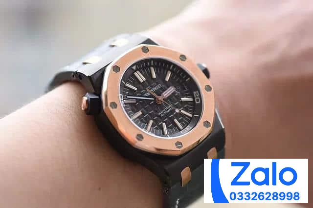 ĐỒNG HỒ NAM AUDEMARS PIGUET ROYAL OAK 15709 SUPER FAKE NHÀ MÁY JF ĐEN 41MM ĐỒNG HỒ NAM AUDEMARS PIGUET ROYAL OAK 15709 SUPER FAKE NHÀ MÁY JF ĐEN 41MM