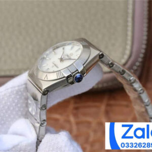 ĐỒNG HỒ NỮ OMEGA CONSTELLATION FAKE CAO CẤP NHÀ MÁY 3S VIỀN KHẮC KÍ TỰ 27MM 3 ĐỒNG HỒ NỮ OMEGA CONSTELLATION FAKE CAO CẤP NHÀ MÁY 3S VIỀN KHẮC KÍ TỰ 27MM