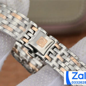 ĐỒNG HỒ NỮ OMEGA DE VILLE SUPER FAKE NHÀ MÁY VK MÀU DEMI ĐÍNH ĐÁ 27MM 4 ĐỒNG HỒ NỮ OMEGA DE VILLE SUPER FAKE NHÀ MÁY VK MÀU DEMI ĐÍNH ĐÁ 27MM