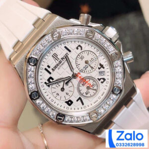 ĐỒNG HỒ NỮ AUDEMARS PIGUET ROYAL OAK OFFSHORE 26236 FAKE MÀU TRẮNG 37MM 1 ĐỒNG HỒ NỮ AUDEMARS PIGUET ROYAL OAK OFFSHORE 26236 FAKE MÀU TRẮNG 37MM