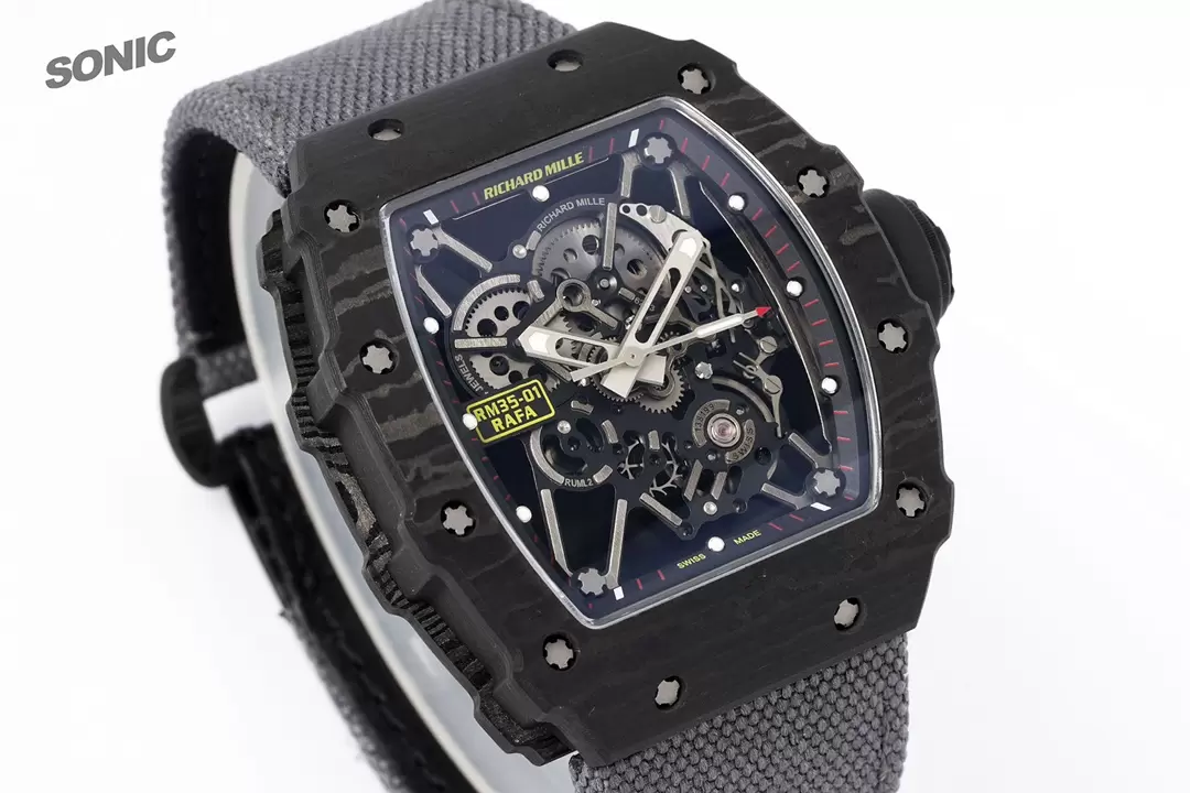 ĐỒNG HỒ NAM RICHARD MILLE RM35-01 REP CAO CẤP NHÀ MÁY SONIC DÂY VẢI 45MM ĐỒNG HỒ NAM RICHARD MILLE RM35-01 REP CAO CẤP NHÀ MÁY SONIC DÂY VẢI 45MM