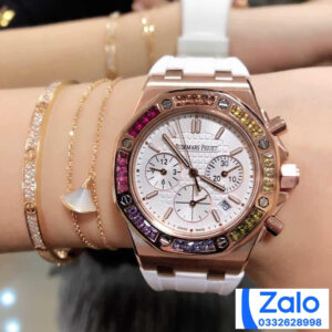 ĐỒNG HỒ NỮ AUDEMARS PIGUET ROYAL OAK OFFSHORE 26236 FAKE 11 6 KIM 37MM 2 ĐỒNG HỒ NỮ AUDEMARS PIGUET ROYAL OAK OFFSHORE 26236 FAKE 11 6 KIM 37MM