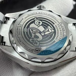 OMEGA SEAMASTER PLANET OCEAN 6000M BEST REPLICA WATCHES BLACK BEZEL BLUE DIAL SBF FACTORY 45.5MM 4 ĐỒNG HỒ NAM OMEGA SEAMASTER PLANET OCEAN 6000M FAKE NHÀ MÁY SBF 45.5MM