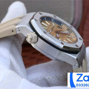 AUDEMARS PIGUET COPIES WATCHES ROYAL OAK 15710 BROWN 42MM 3 ĐỒNG HỒ NAM AUDEMARS PIGUET ROYAL OAK 15710 FAKE CAO CẤP MÀU NÂU 42MM