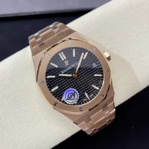 AUDEMARS PIGUET BEST REPLICA WATCHES ROYAL OAK APS FACTORY ROSE GOLD 41MM 1 ĐỒNG HỒ AUDEMARS PIGUET ROYAL OAK REPLICA CAO CẤP NHÀ MÁY APS GOLD 41MM