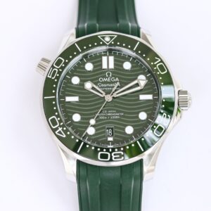 ĐỒNG HỒ NAM OMEGA SEAMASTER FAKE CAO CẤP NHÀ MÁY OR FULL MÀU XANH 42MM
