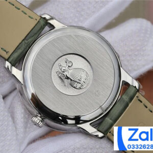 ĐỒNG HỒ NAM OMEGA DE VILLE FAKE CAO CẤP NHÀ MÁY DV DÂY DA XANH 40MM 4 ĐỒNG HỒ NAM OMEGA DE VILLE FAKE CAO CẤP NHÀ MÁY DV DÂY DA XANH 40MM
