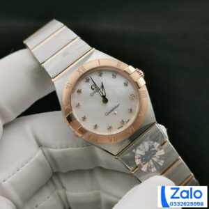 ĐỒNG HỒ NỮ OMEGA CONSTELLATION FAKE 1:1 NHÀ MÁY 3S NIỀNG VÀNG 28MM 1 ĐỒNG HỒ NỮ OMEGA CONSTELLATION FAKE 1:1 NHÀ MÁY 3S NIỀNG VÀNG 28MM