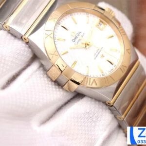 ĐỒNG HỒ NAM OMEGA CONSTELLATION FAKE NHÀ MÁY VS FACTORY VÀNG GOLD 38MM 3 ĐỒNG HỒ NAM OMEGA CONSTELLATION FAKE NHÀ MÁY VS FACTORY VÀNG GOLD 38MM