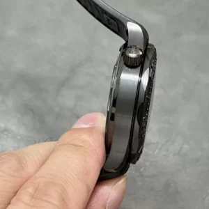 OMEGA SEAMASTER LUXURY IMITATION WATCHES BLACK CERAMIC BEZEL RUBBER STRAP VS FACTORY 43MM 3 ĐỒNG HỒ NAM OMEGA SEAMASTER REPLICA 11 NHÀ MÁY VS FACTORY DÂY CAO SU 43MM