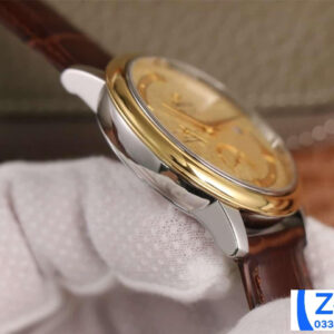 ĐỒNG HỒ NAM OMEGA DE VILLE FAKE CAO CẤP NHÀ MÁY AZ FACTORY DÂY DA NÂU 40MM 3 ĐỒNG HỒ NAM OMEGA DE VILLE FAKE CAO CẤP NHÀ MÁY AZ FACTORY DÂY DA NÂU 40MM