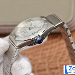 ĐỒNG HỒ NAM OMEGA CONSTELLATION SUPER FAKE NHÀ MÁY 3S ĐÍNH ĐÁ 38MM 3 ĐỒNG HỒ NAM OMEGA CONSTELLATION SUPER FAKE NHÀ MÁY 3S ĐÍNH ĐÁ 38MM