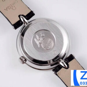 ĐỒNG HỒ NỮ OMEGA DE VILLE FAKE CAO CẤP NHÀ MÁY GS THIẾT KẾ MẶT ĐEN 27MM 4 ĐỒNG HỒ NỮ OMEGA DE VILLE FAKE CAO CẤP NHÀ MÁY GS THIẾT KẾ MẶT ĐEN 27MM