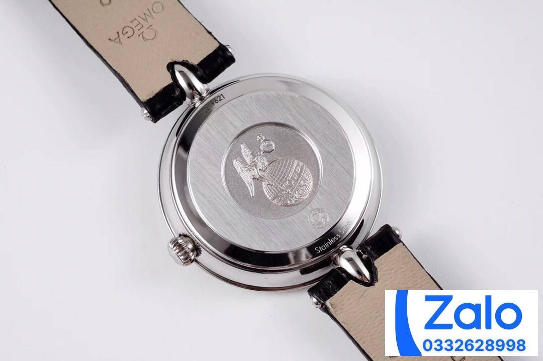 ĐỒNG HỒ NỮ OMEGA DE VILLE FAKE CAO CẤP NHÀ MÁY GS THIẾT KẾ MẶT ĐEN 27MM ĐỒNG HỒ NỮ OMEGA DE VILLE FAKE CAO CẤP NHÀ MÁY GS THIẾT KẾ MẶT ĐEN 27MM