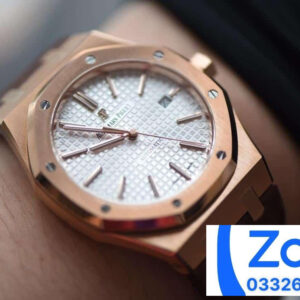 AUDEMARS PIGUET COPIES WATCHES ROYAL OAK 15400 JF FACTORY LEATHER STRAP 41MM 6 ĐỒNG HỒ NAM AUDEMARS PIGUET ROYAL OAK 15400 FAKE 1:1 NHÀ MÁY JF DÂY DA 41MM